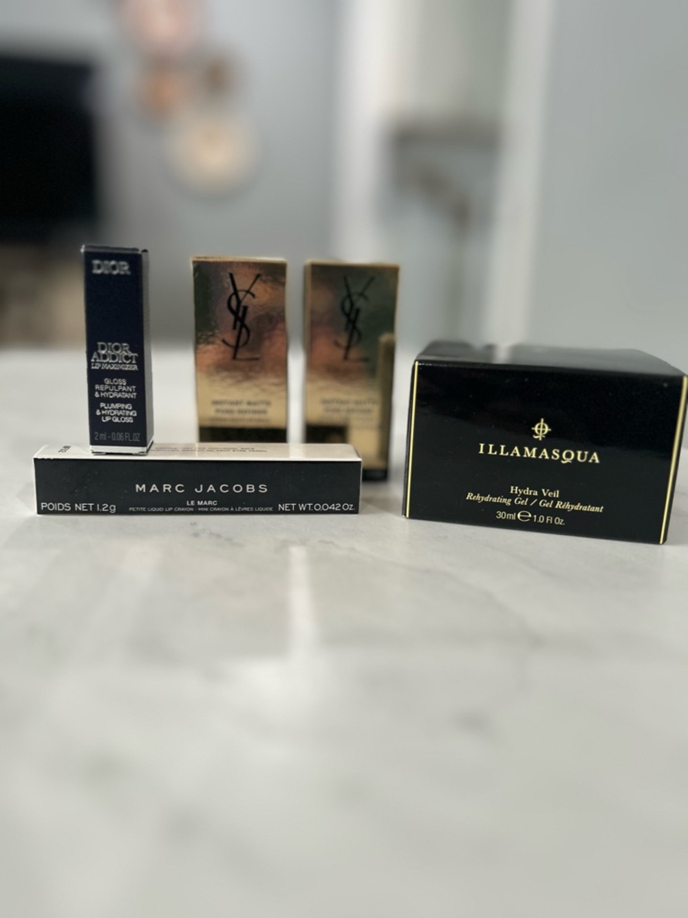 YSL, Dior, Marc Jacob’s & Illamasqua